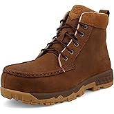 Twisted X Work Boots for Women, Alloy Safety Steel Toe Shoes for Women with EVA Midsole, CellStretch Technology, Slip-Resistant Women's Work Shoe