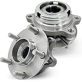 Pair 513294 Front Wheel Bearing Hub Assembly Compatible with Nissan Altima 2007 2008 2009 2010 2011 2012 (Fits 2.5L 4-Cylinder Models Only), for 2013 Altima 2.5L Coupe Only, 5 Lug w/Encoder ABS