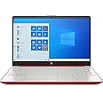 HP 15.6in Laptop (Intel Pentium Quad-Core N5000, 4GB RAM, 256GB SSD, HDMI, WiFi, Bluetooth, HD Webcam, Windows 10 S) (Renewed) Red
