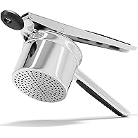 PriorityChef Large 15oz Potato Ricer, Heavy Duty Stainless Steel Potato Masher and Ricer Kitchen Tool, Press and Mash…