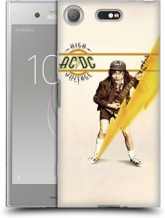 Amazon オフィシャル Ac Dc Acdc ハイ ボルテージ アルバムカバー Sony Xperia Xz1 Compact 専用ソフトジェルケース ビデオカメラケース オンライン通販