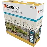 Gardena 13401-20 Micro Drip Sprinkler System for Balcony (15 Strains) Starter Set