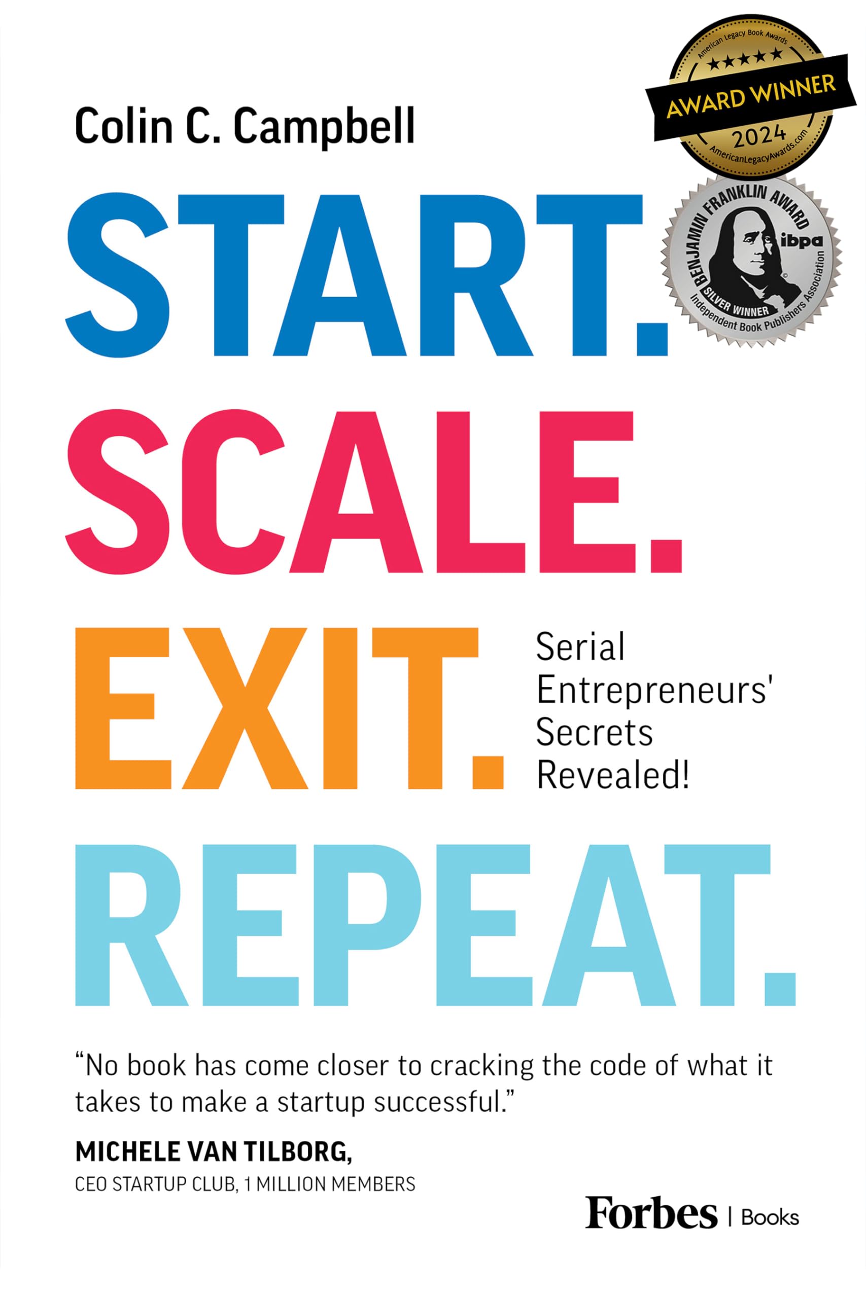 Start. Scale. Exit. Repeat. Book Cover