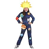 Fun Costumes Kids Little Astronomer's Dream Halloween Costume | Child's Galaxy Solar System Costume for Themed Parties