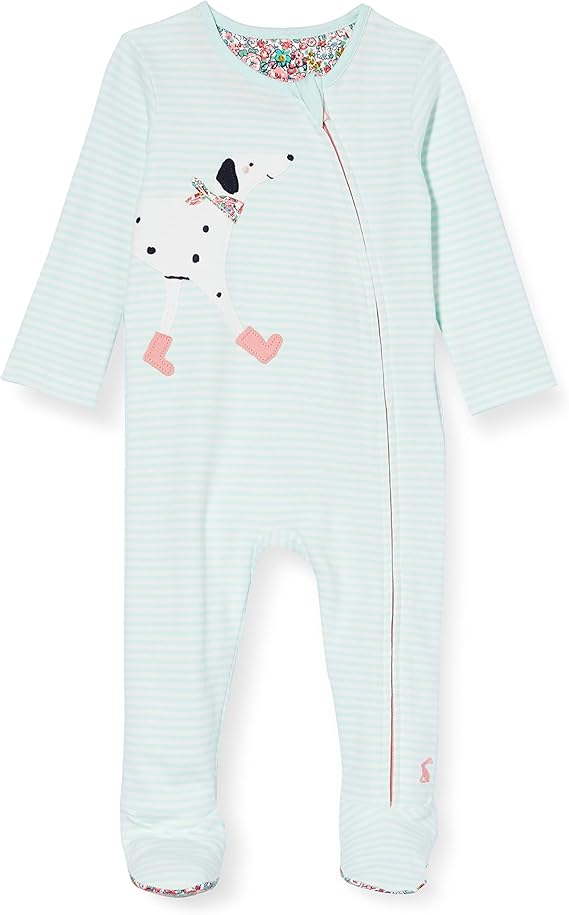 Joules Baby Girls' Zippy Sleepsuit Amazon.co.uk Clothing
