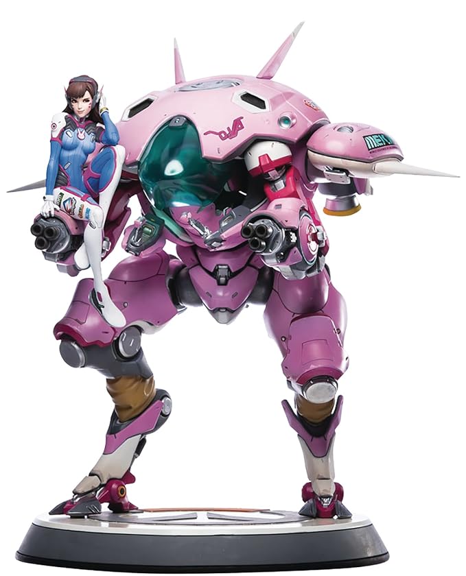 Blizzard Entertainment Overwatch D.Va & Armored Meka Unit 19 inch Statue Amazon.co.uk Toys & Games