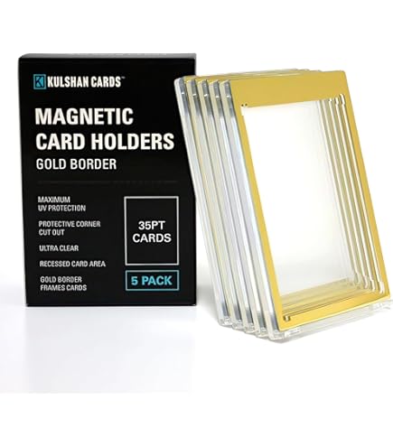 Amazon.com: Ultra Pro Single 35 Pt ONE-Touch Edge Printed Magnetic