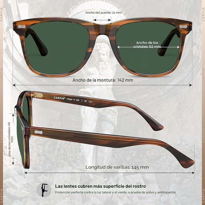 Óculos de sol polarizados para homens UV400 Proteção Exterior ao Conduzir Golfe