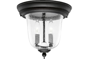 Progress Lighting P5562-31 Ashmore Outdoor, 10-5/8-Inch Diameter x 10-1/4-Inch Height, Black
