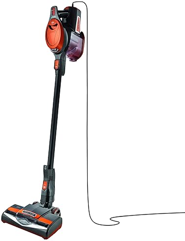 Vacuums & Floor Care - Shark Rocket Ultra-Light Corded Bagless Vacuum for Carpet and Hard Floor Cleaning with Swivel Steering (HV301), Gray/Orange