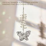 SNSYGN Butterfly Crystal Sun Catcher for Window, Home & Garden Decor view 5