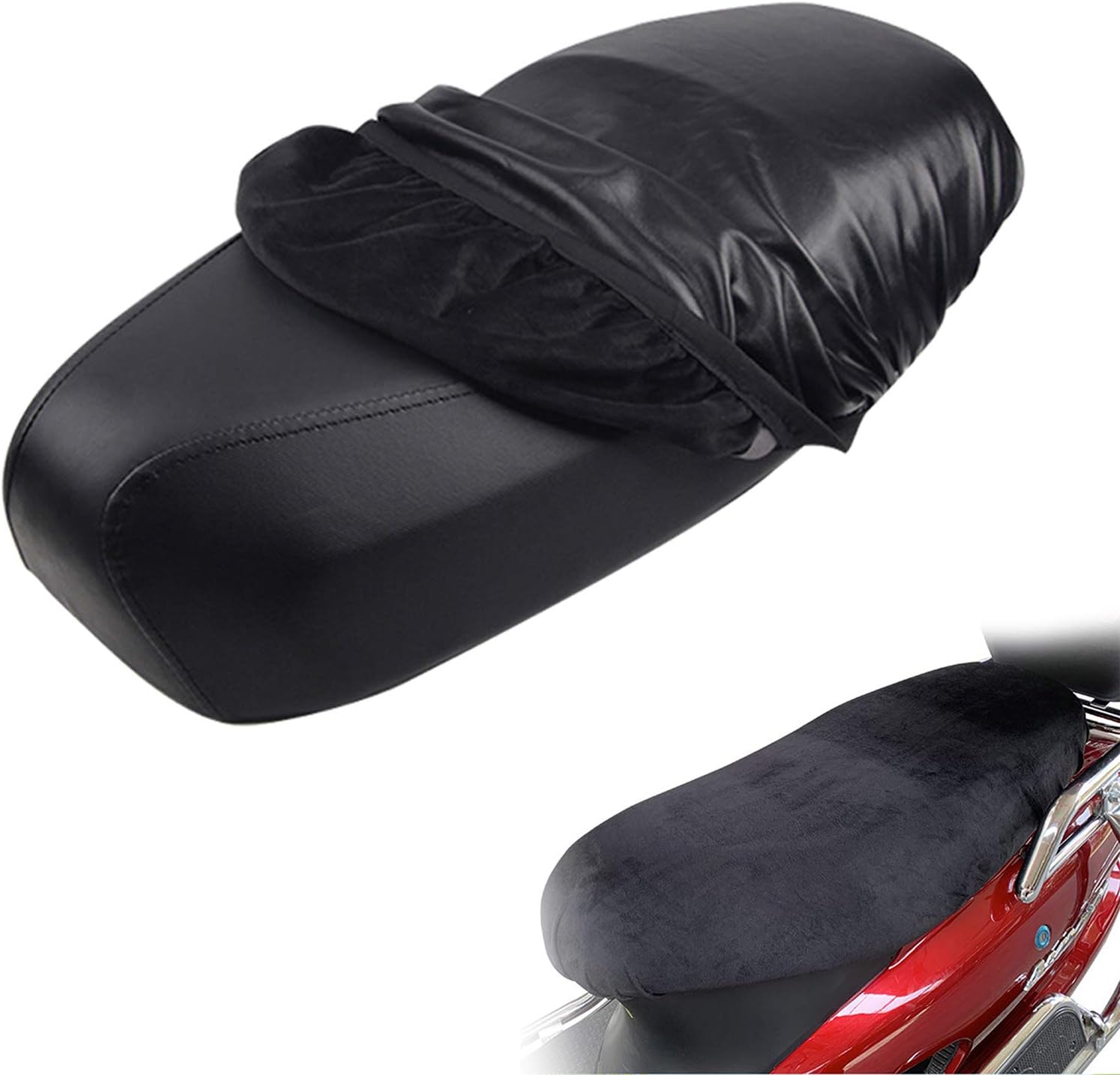 sunflowerany Motorcycle Seat Cover, WearResistant Motorcycle Scooter