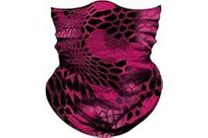 Obacle Neck Gaiter Face Mask Bandana for Dust Wind Sun Protection for Men Women