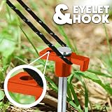Xtremeauto Heavy Duty Tent Pegs 20 Pack Ground Stakes with Storage Case view 7