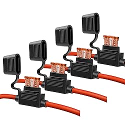 10 Gauge Fuse Holder - 10 AWG Inline Fuse Holder
