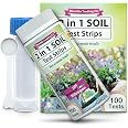 Amazon.com: PH and Nitrogen Soil Test Kit with Test Tube - 100 Test ...