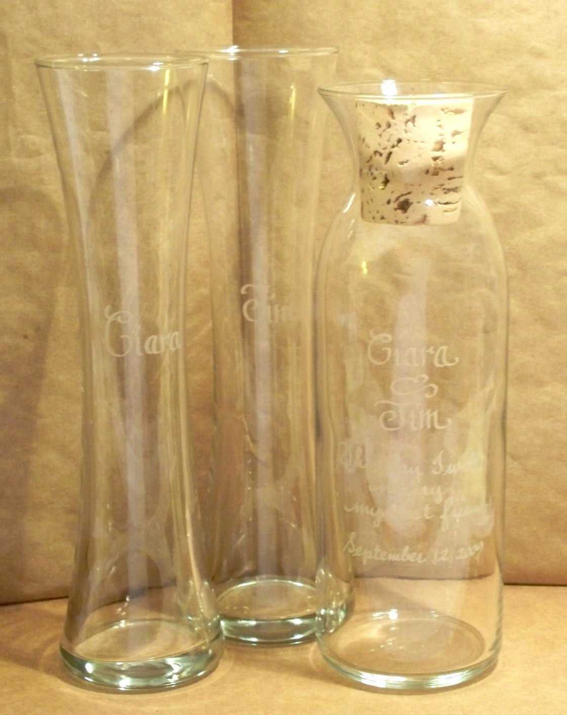 Amazon Com Personalized Unity Sand Ceremony Elegance With Cork