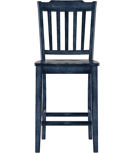 Amazon.com - Inspire Q Eleanor X-Back Wood Counter Chairs (Set of