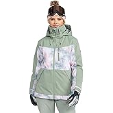 Roxy womens Presence Parka Jacket – 15k Waterproof, Insulated Ski Jacket, Pfas-free, Hydrosmart Technology