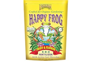 FoxFarm Happy Frog Fruit & Flower 4-9-3 Fertilizer, 4lb