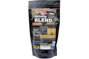 SKINNY JANE Skinny Blend Gold – Chocolate Protein Shake for Women – Low Sugar, Low Carb – Supports Metabolism and Energy – 15 Servings