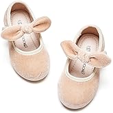 Kiderence Little Toddler Girls Dress Shoes Ballerina Ballet Flats Kids Mary Janes