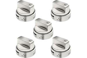 Azdele AEZ73453509 Stove knobs Replacements Fit for lg Gas Range/Oven LRG3036ST LRG3095ST LRG3091ST LRG3093ST LRG3035ST LDG3036ST,Replaces AEZ72909008 AP5669773 2347547 PS7321756 3 Ye-ars Warr-anty