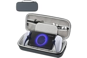 TiMOVO Carrying Case for PlayStation Portal Remote Player, Travel Storage Case with 10 Card Slots for PS5 Portal 2023 Controller & Accessories, Hard Shell Protective Bag for PS Portal PS5