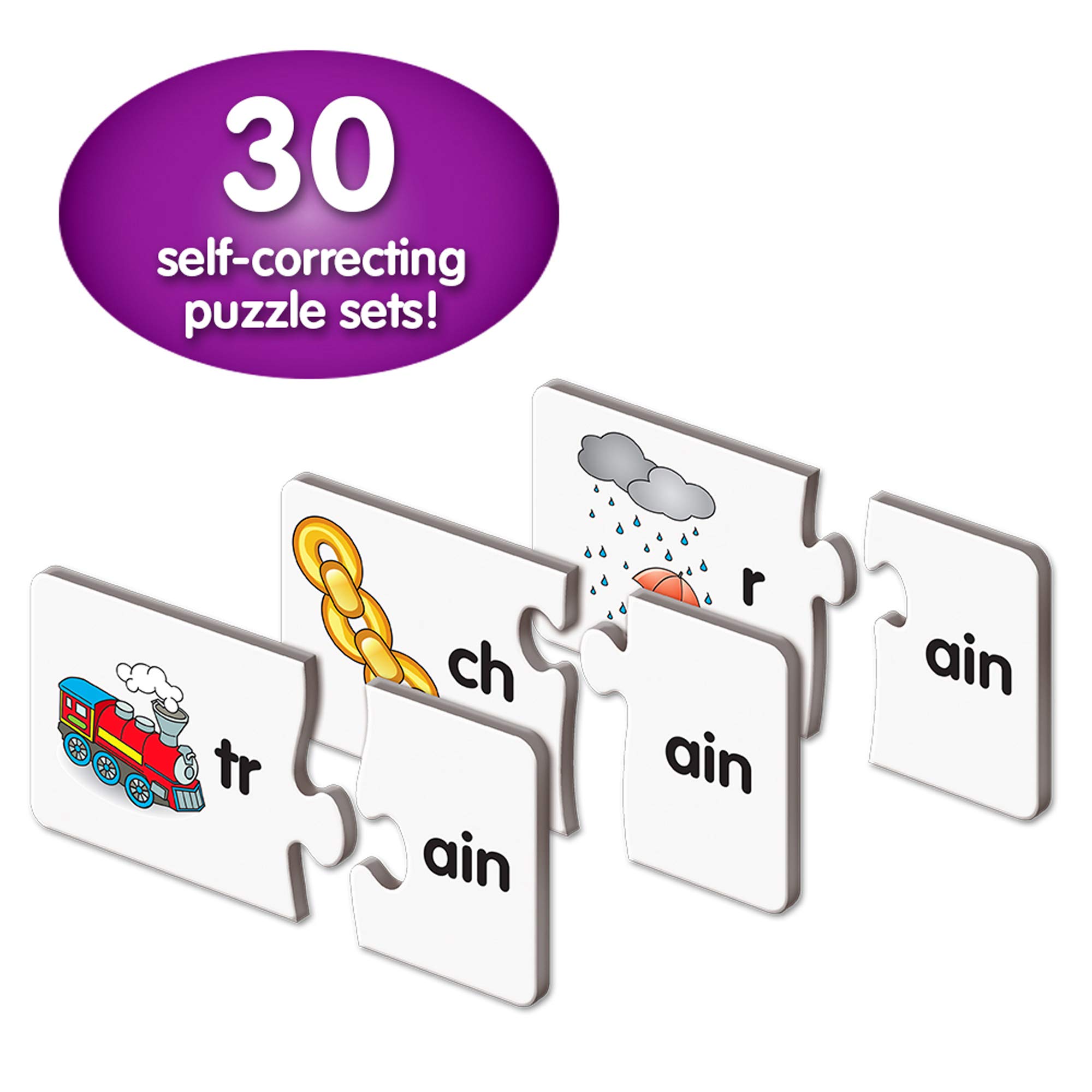 The Learning Journey: Match It! Words - Educational Toys and Learning Games for Kids Ages 3-5, Learning To Read, Word Puzzles, Educational Award Winning Toys