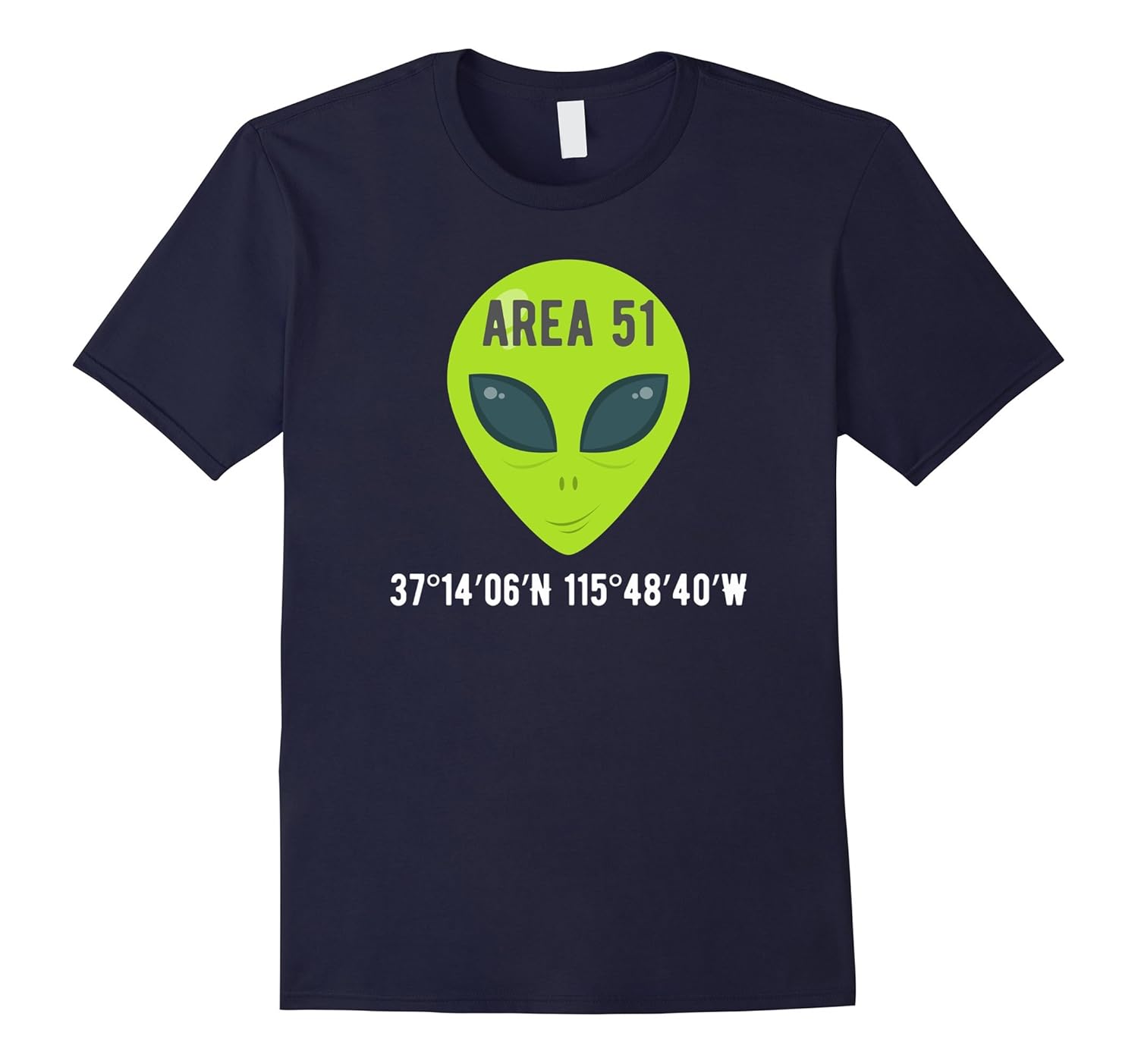 AREA 51 Roswell T-shirt Coordinates-ANZ