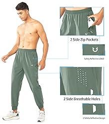 NORTHYARD Men's Athletic Running Pants Lightweight