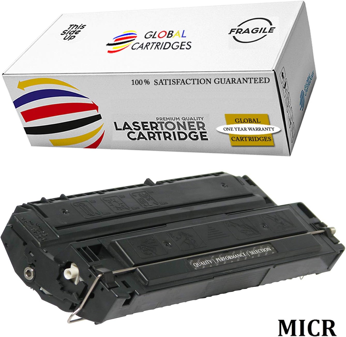 GLB Premium Quality Compatible Replacement for HP 74A / HP 92274A Black MICR Laser Toner Cartridge for use in HP Laserjet 4L, 4mL, 4mp, and 4p Printers (MICR)