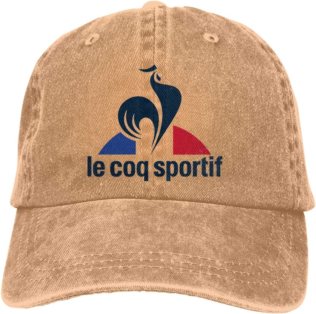 Kemeicle Unisex Le Coq Sportif Logo Hat Adjustable Washed Dyed Baseball Caps Snapback