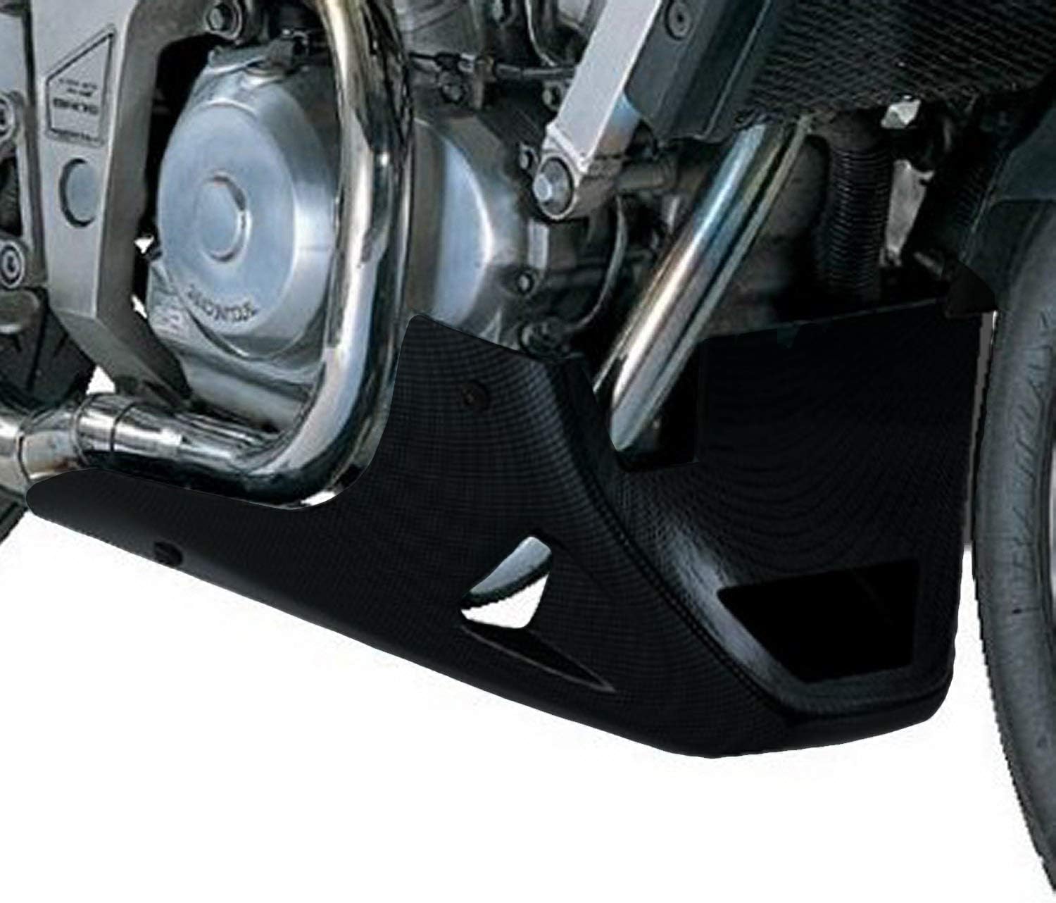 Honda Hawk Bros Ntv600 Ntv650 Black Belly Pan Powerbronze Amazon Co Uk Car Motorbike