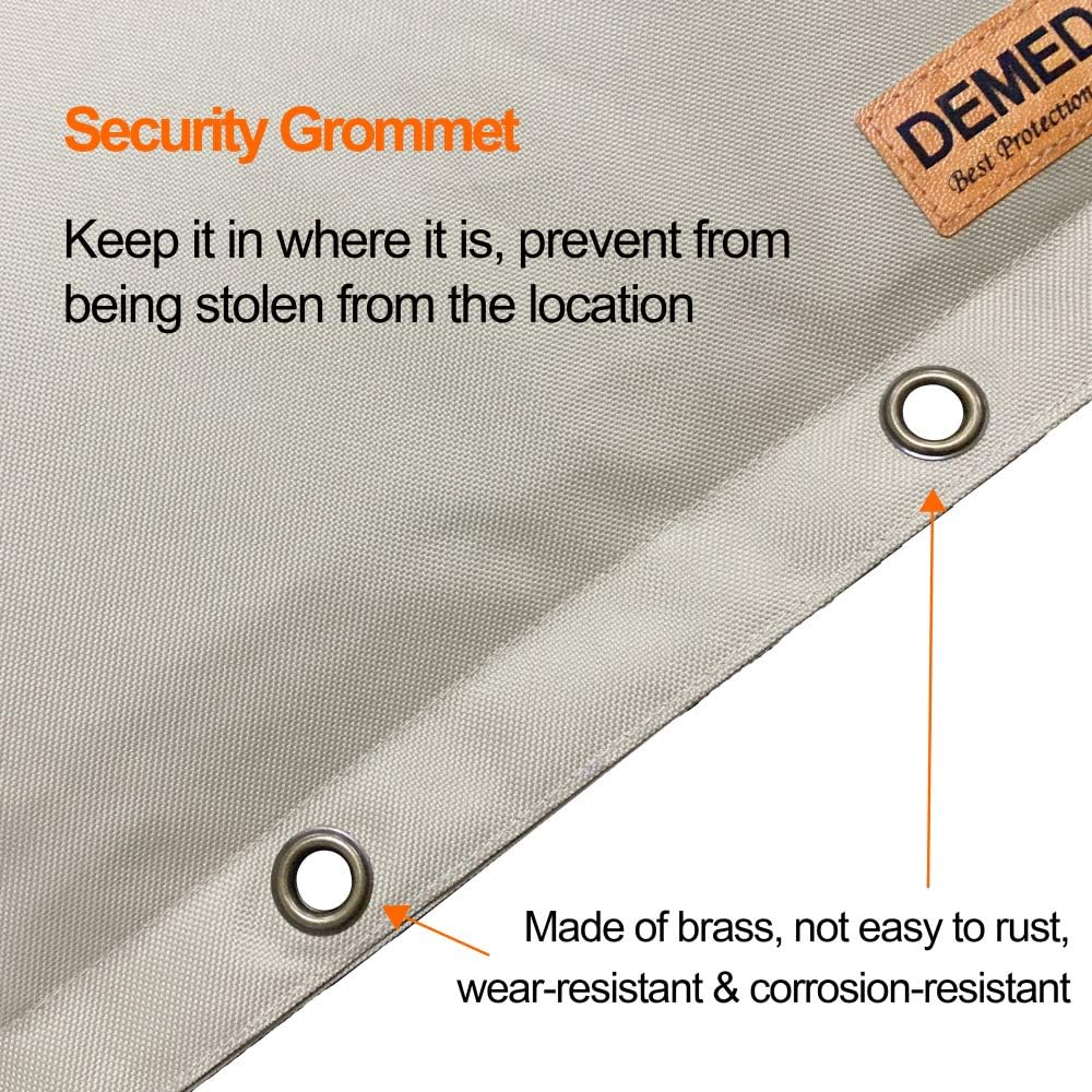 Backflow Preventers Protection, 16”W x 20”H Backflow Winter Cover, Insulated Cover Pouch for Irrigation Backflow Valve, Sprinkler Valves in Snow or Sun Exposure, Winterizing Backflow Preventers – Sand - - 