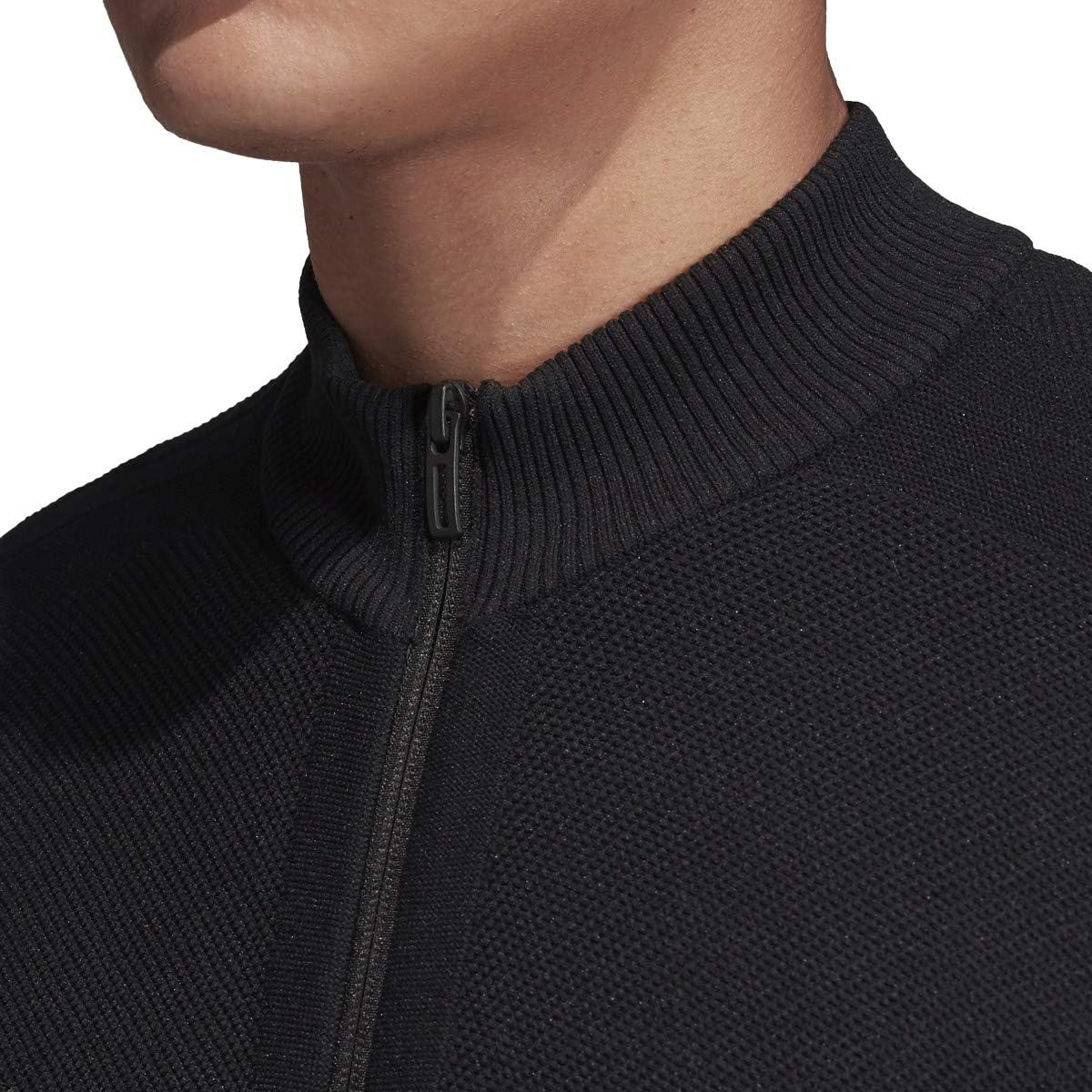 adidas Men's Essentials 3-stripes Tricot Track Jacket (Black1, Large) at  Men’s Clothing store