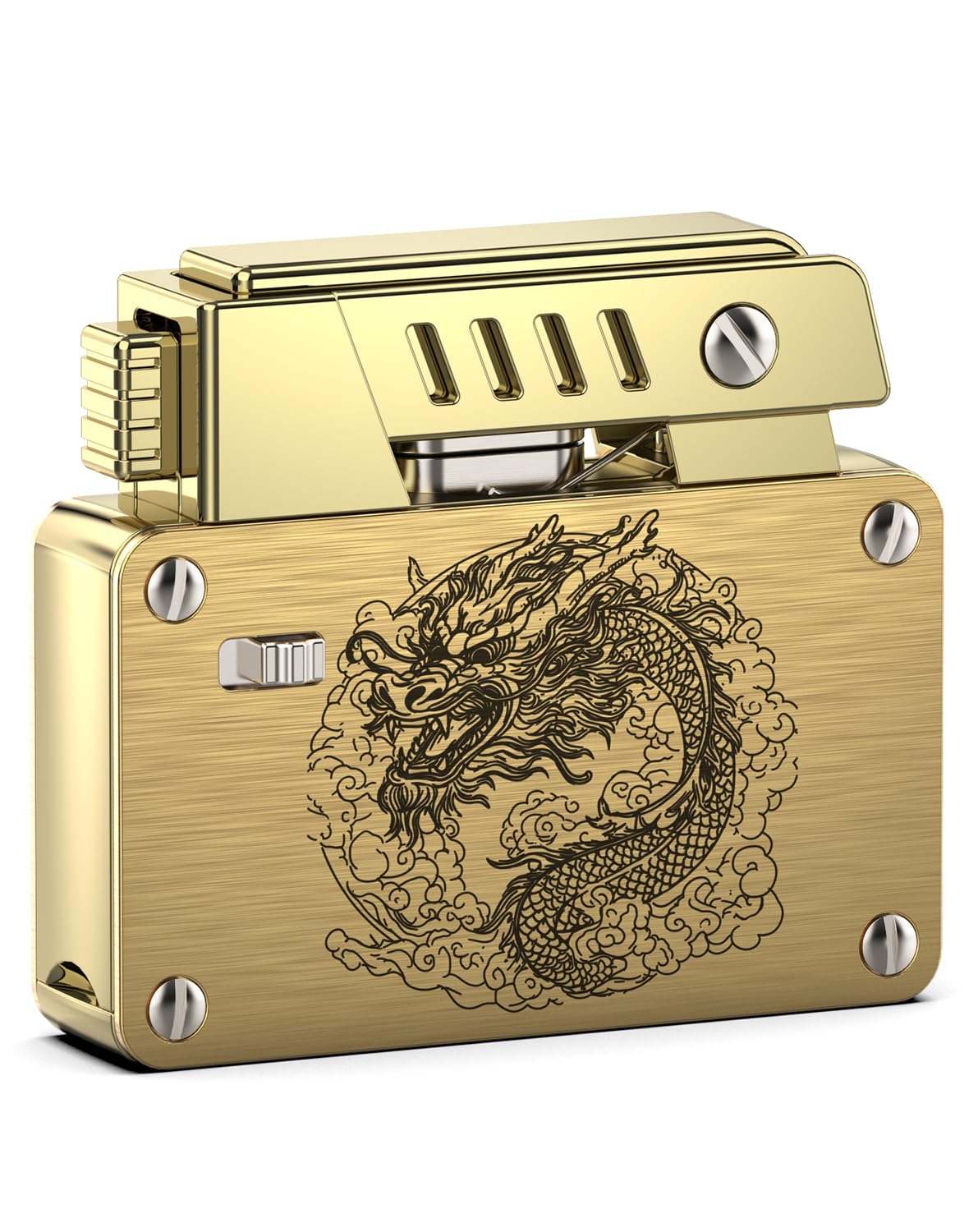 VVAY Vintage Petrol Lighter Storm Dragon Sold Without Petrol