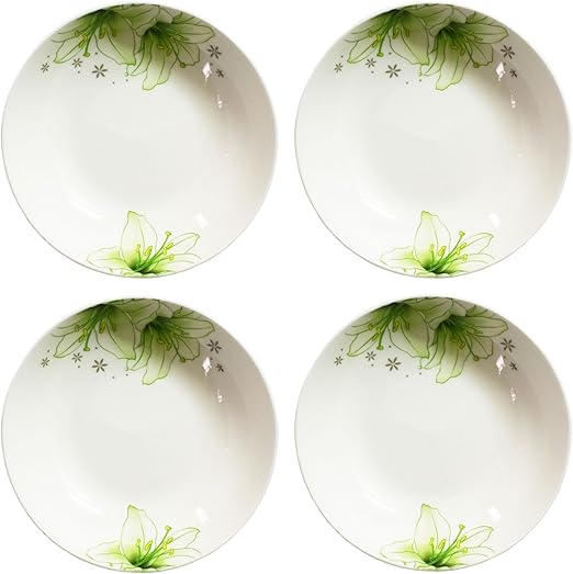 Amazon Com Bandtie 4 Pack 4 Inch Small Size Round Plate Kitchen