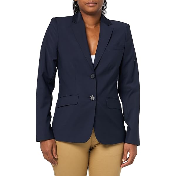 Theory Women's Boxy Double Breasted Jacket, Nocturne Navy, 0 at