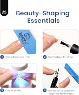 Beetles Gel 5 in 1 Nail Extension Kit with LED Lamp and Tips view 8