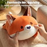 Mewaii Cute Fox Plush Pillow Red Fox Stuffed Animal 13 Inch Kawaii view 4
