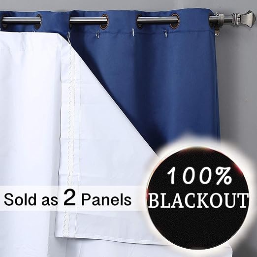 Amazon Com Rose Home Fashion Rhf 100 Blackout Curtain Liner