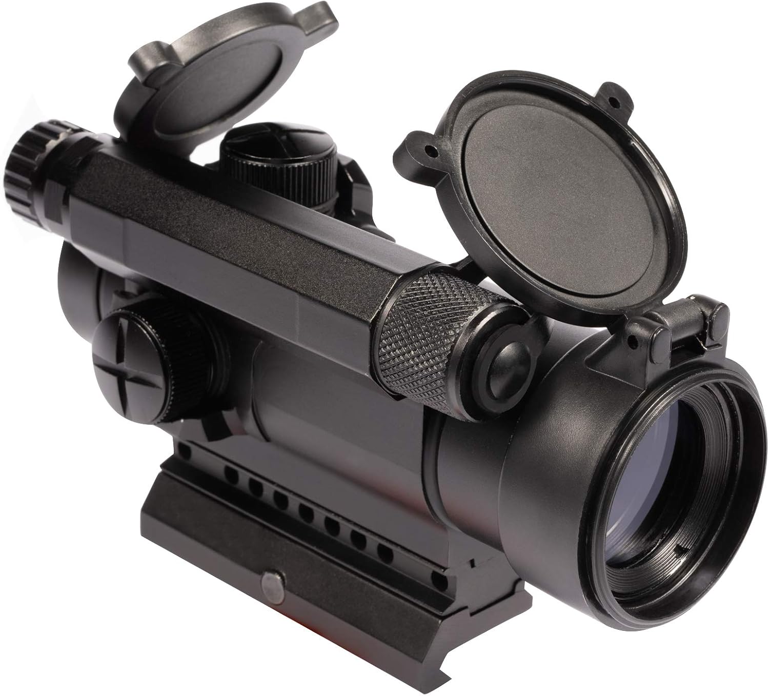 M4 1x30mm Red Green Dot Sight Side Mount Reflex Sight Micro Brightness Adjustable Red Green Dot Sight Rifle Scope, 4-5 MOA Dot Size with Len Covers : Sports & Outdoors