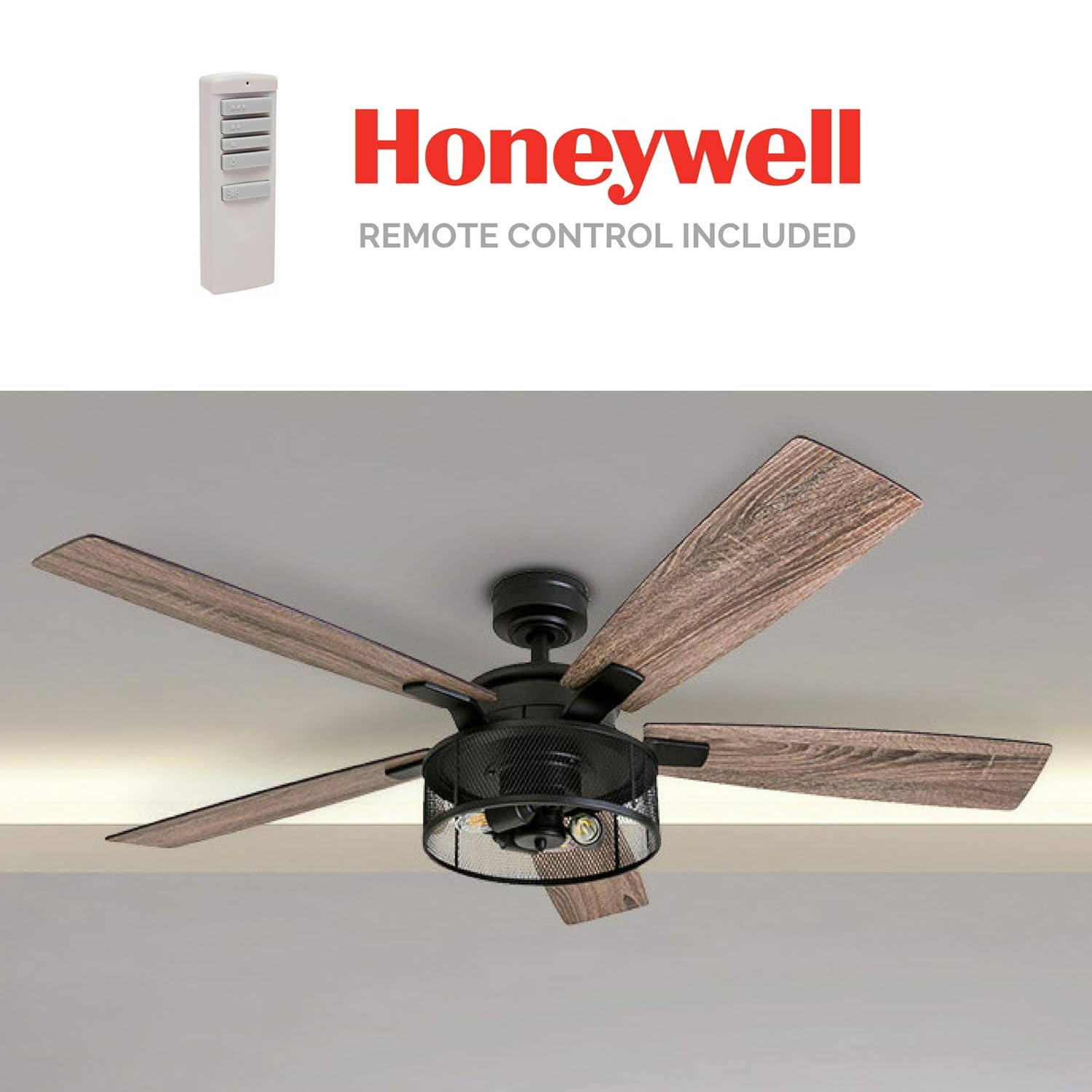 Black Friday Honeywell Ceiling Fans 50614 01 Carnegie LED Ceiling Fan