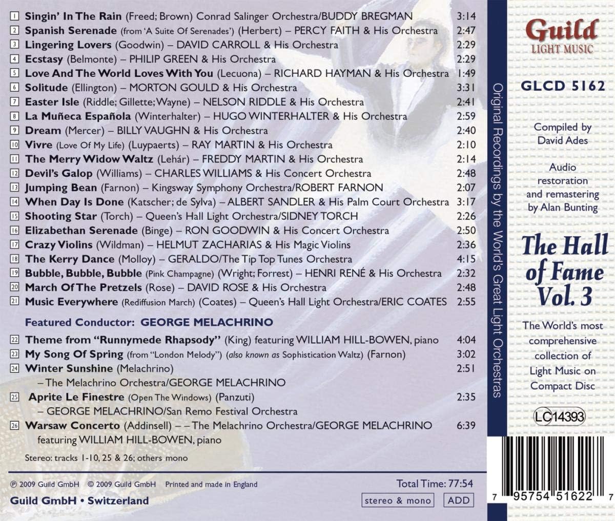 Arthur Freed, Nacio Herb Brown: The Hall Of Fame - Vol. 3 - Image 3