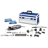 Dremel 4300-9/64 Versatile Corded Rotary Tool Kit with Flex Shaft and Hard Storage Case, High Power & Performance, Variable S