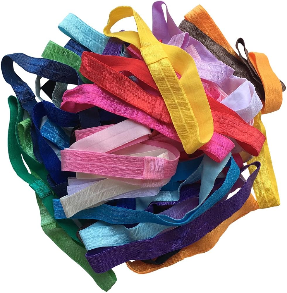 Arlai Pack of 40 Interchangeable Elastic Headbands Baby