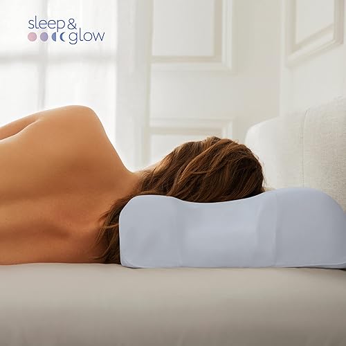 Sleep Glow Omnia Tencel Pillowcase for Hair and Skin Fits Unique