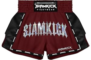 SIAMKICK Elite Muay Thai Shorts for Men Women Boxing Kickboxing High Grade MMA Fight Clothing Training Workout Trunks