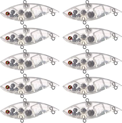 unpainted swimbait blanks